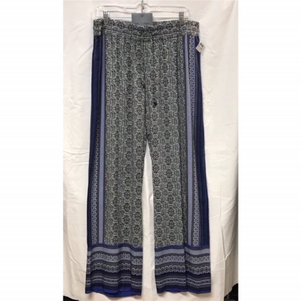 Rose & Rhyme Flowy Patterned Pants, Size XL, NWT.